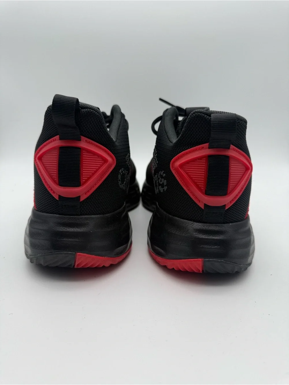 BRAND NEW Adidas Own The Game Black/Red Basketball Sneakers H00471 Sz 10.5 US